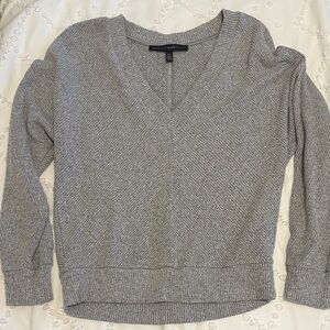 White House Black Market Heathered Knit Top